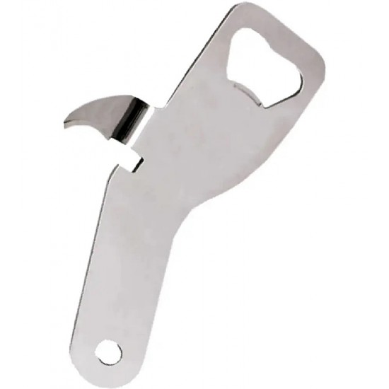 Abridor De Latas E Garrafas 14,5x5x2,5cm Em Inox